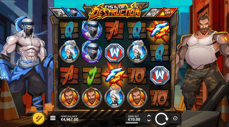 Fist of Destruction Slot Wars 1